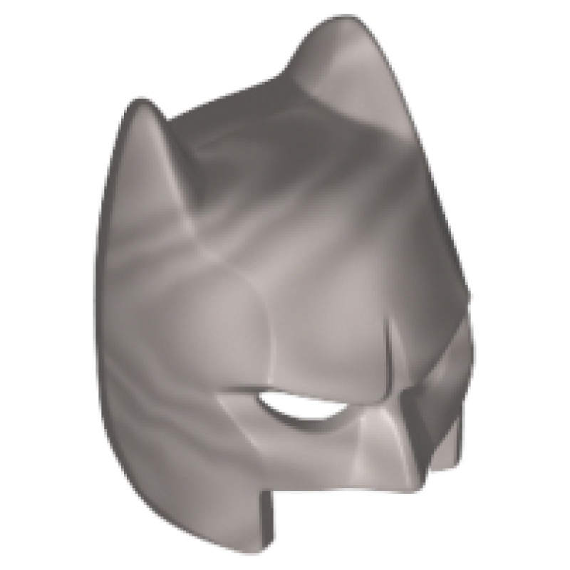 Batman Masker Flat Silver